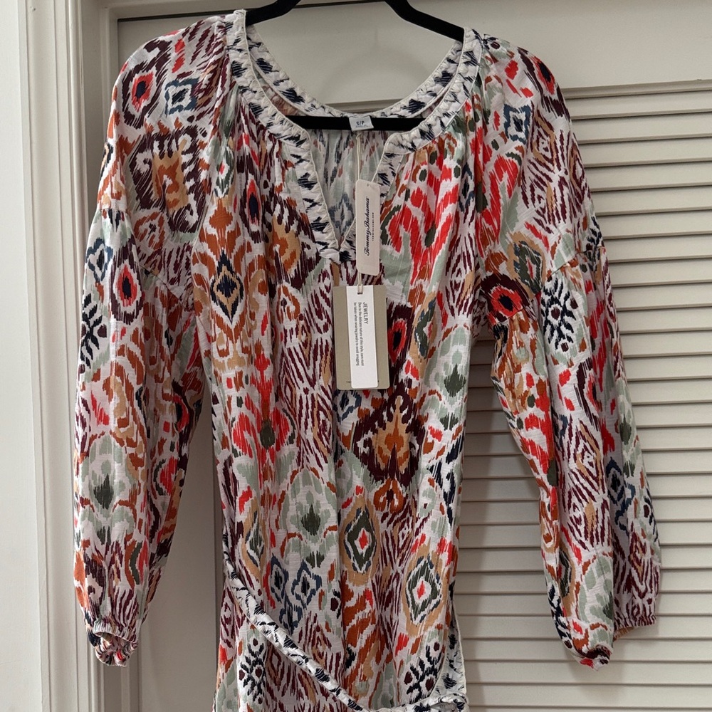 Tommy Bahama Vibrant Ikat Maxi Dress